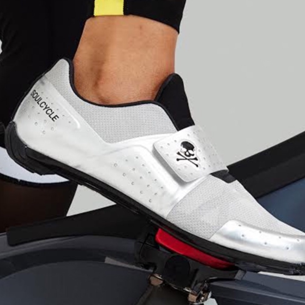 SOULCYCLE Silver Legend Spin Shoes - WITH CLEATS